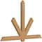 Ekena Millwork Kennewick Timber Gable Bracket, Western Red Cedar, 84"W x 56"H x 3 1/2"D x 5 1/2"F, 16/12 Pitch GBW084X56X0406KEN00SWR - alternate 5